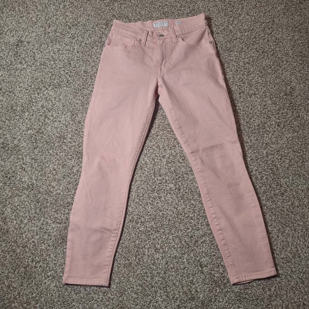 LUCKY BRAND Women's Ava Leggings Light Dusty Pink Color Skinny Jeans Size 2/26